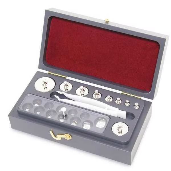 Calibration Weight Set, SS, 100g-1mg, Leaf, RICE LAKE WEIGHING SYSTEMS, Mfr# 12457MV