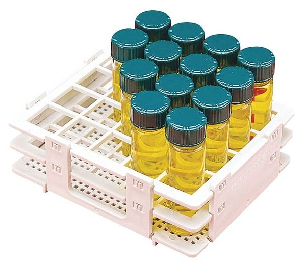 LABORATORY RACK VIAL NO-WIRE 25 MM Poly, Sp Scienceware, Mfr#: F18514-0025