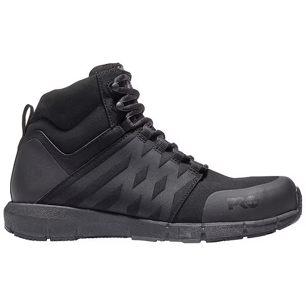 Size 12 Men's Athletic High-Top Composite Work Boot, Black, TIMBERLAND PRO, Mfr# TB0A28WF001