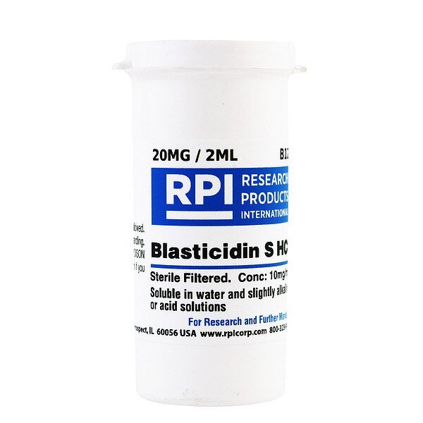 Blasticidin S , 20mg, Rpi, Mfr#: B12150-0.020