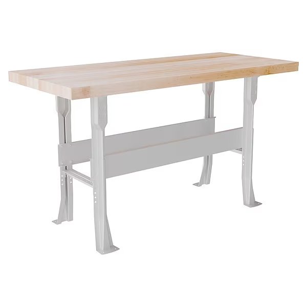 Work Station, Maple, Metal Frame, 28