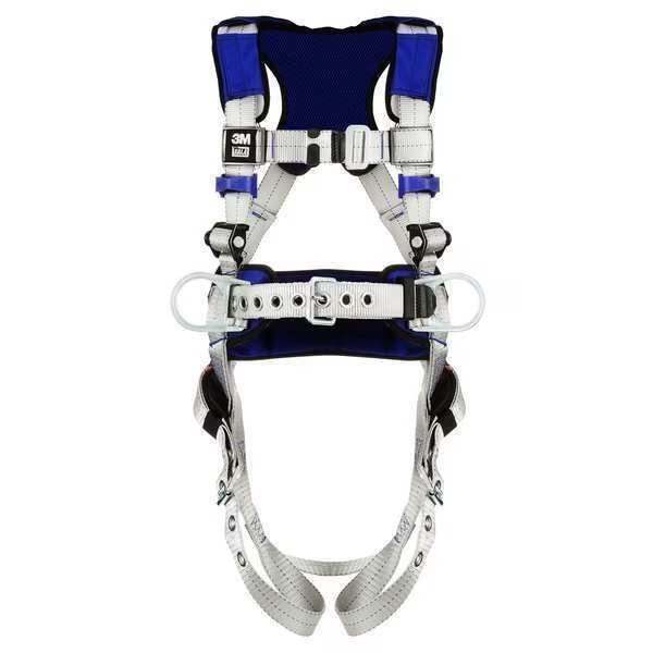 Harness, Vest Style, M, Polyester, Gray, 3M DBI-SALA, Mfr# 1401071