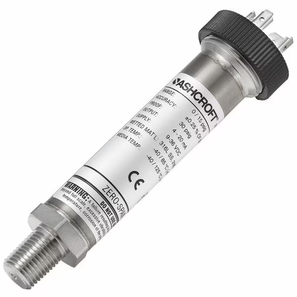 General Industrial Pressure Transducer, Ashcroft, Mfr#: E2GA3CM0242DAX0007500#