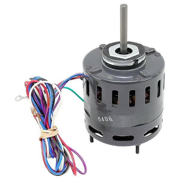 HVAC Motor, 44 Frame, 3/8 in Shaft Dia., Fasco, Mfr#: D485