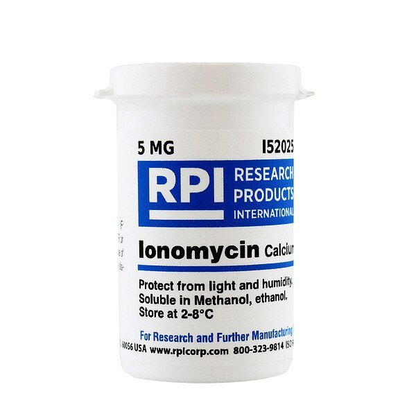 Ionomycin Calcium Salt, 5mg, Rpi, Mfr#: I52025-0.005