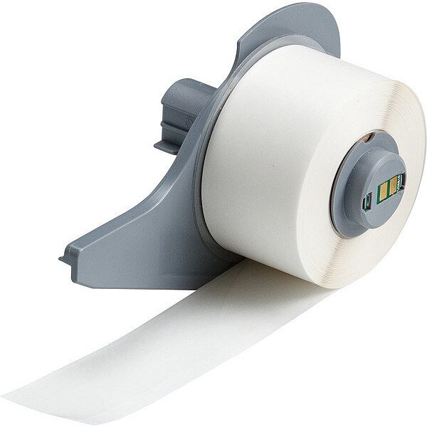 Label, 1 in W, Indoor, Clear, BRADY, Mfr# M7C-1000-430