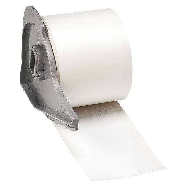 Label, 2 in W, Indoor, White, BRADY, Mfr# M7C-1900-483
