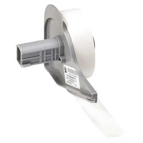 Label, 1/2 in W, Indoor, Clear, BRADY, Mfr# M7C-500-430