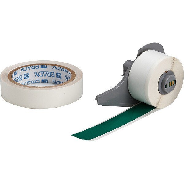 Label, 1 in W, Indoor, Green, Brady, Mfr#: M7-1000-483-GN-KT