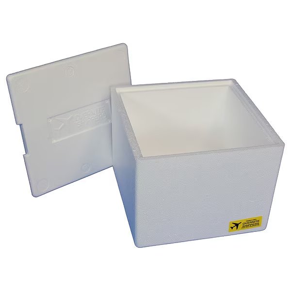 Insulated Overnight Shipping Foam & Carton, 1-2 Day, POLAR-TECH, Mfr# ON19C