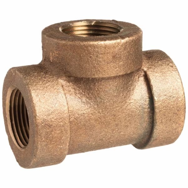 Tee, Brass, USA INDUSTRIALS, Mfr# ZUSA-PF-15541