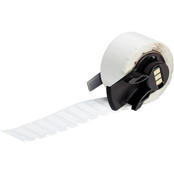 Label, 3/4 in W, White, BRADY, Mfr# M6-10-8425