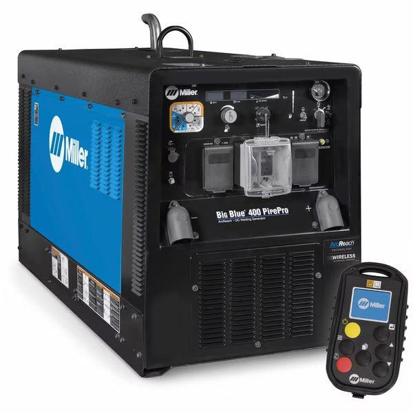 Engine-Driven Welder, Blue, Diesel, 400 A, Miller Electric, Mfr#: 907805001