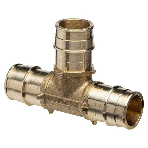 Tee, Brass, 3-13/16