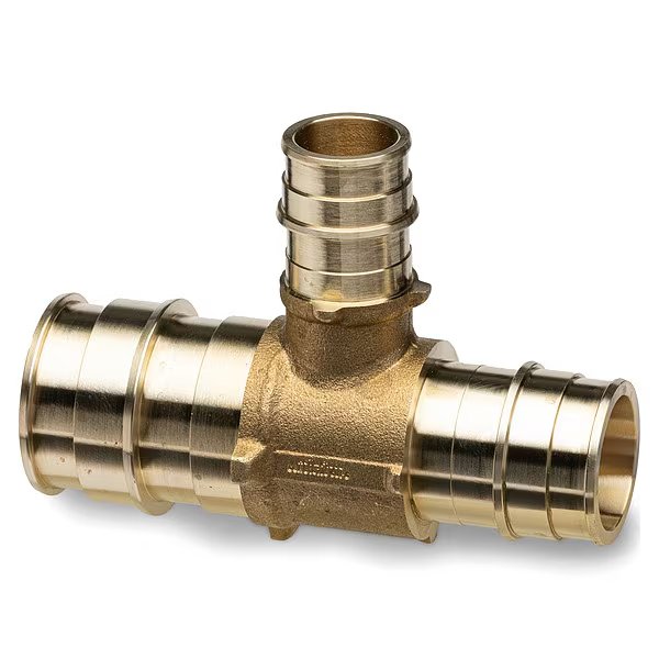 Tee, Brass, 3-5/8, ZURN, Mfr# QET654GX