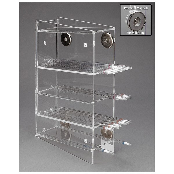 Serological Pipette Holder, Acrylic, Poltex, Mfr#: RGSRPIPAC-M