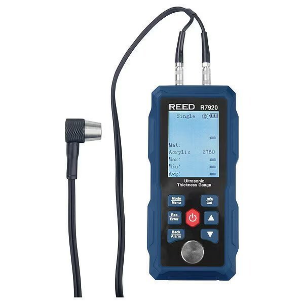 Ultrasonic Thickness Gauge, 3ft., Reed Instruments, Mfr#: R7920