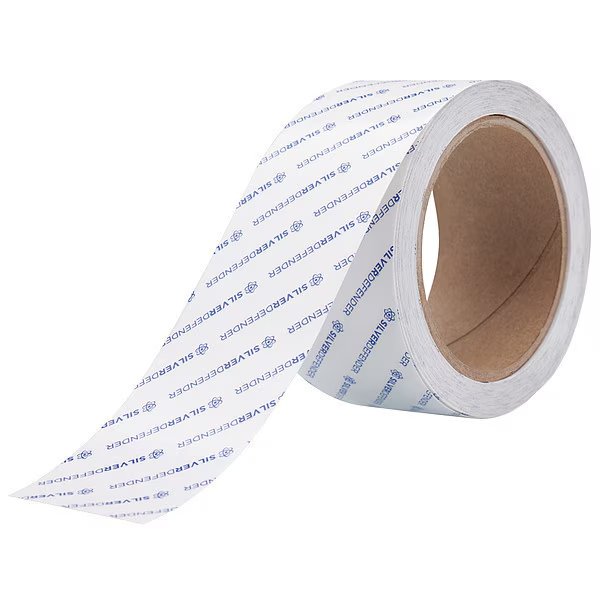 Antimicrobial Film Tape, 60ft Lx2in W, Silver Defender, Mfr#: TP-004-2-60-BX