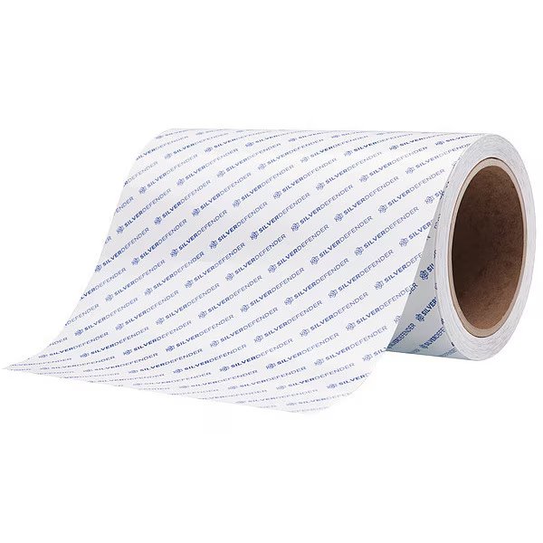 Antimicrobial Film Tape, 60ftLx7inW, Blue, Silver Defender, Mfr#: TP-015-7-60-BX