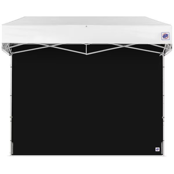 Professional Sidewall, Black, 10 ft H, E-Z Up, Mfr#: SWP3FXT10BK
