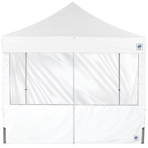 Panorama Middle Zipper Sidewall, White, E-Z Up, Mfr#: SW3PM10FXTWH