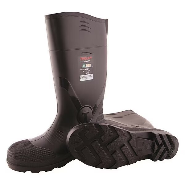 Steel Toe Boot, Chemical Resistant, 15