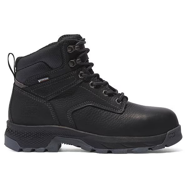6-Inch Work Boot, W, 9 1/2, Black, PR, TIMBERLAND PRO, Mfr# TB0A5WUY001