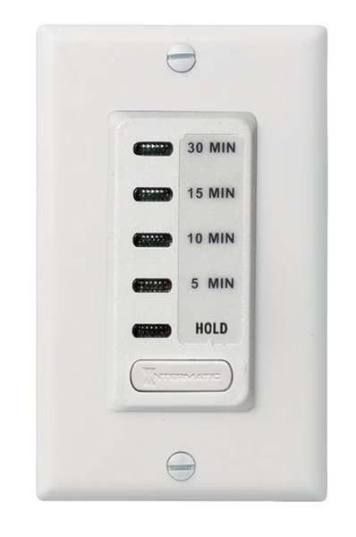 Auto Shut Off Timer, White, 1/4 HP, Intermatic, Mfr#: EI200W
