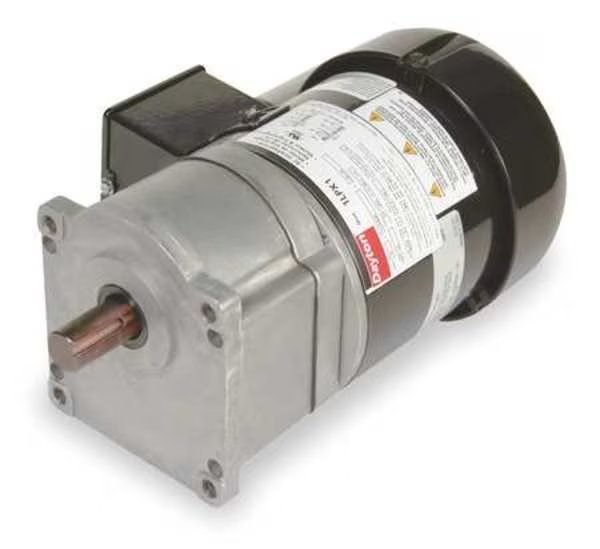 AC Gearmotor, 500.0 in-lb Max. Torque, 20 RPM Nameplate RPM, 115/230V AC Voltage, 1 Phase, DAYTON, Mfr# 1LPX2