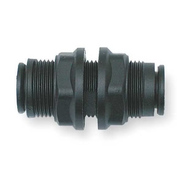 Bulkhead Union, 1/4 In OD, PSI 290, PK10, LEGRIS, Mfr# 3116 56 00