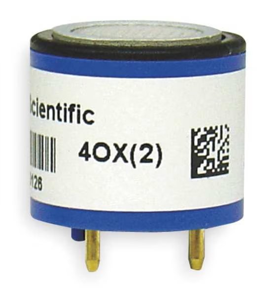 Replacement Sensor, O2, Use With MX6, Industrial Scientific, Mfr#: 17124975-3