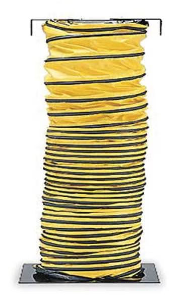 Ventilation Duct, 25 ft., Black/Yellow, Allegro Industries, Mfr#: 9650-25