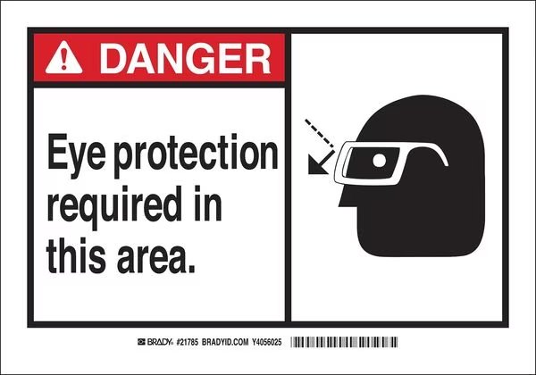 Danger Sign, 10X14 