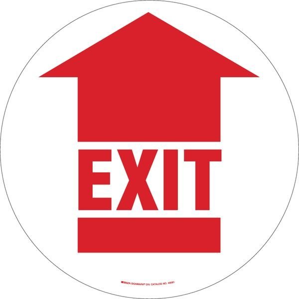 Exit Floor Sign, 17