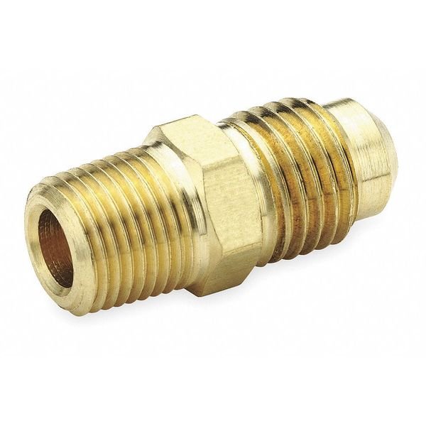 Male Connector, 45 deg., Tube x MNPT, PK10, Flare Thread Size: 5/8-18, PARKER, Mfr# 48F-6-4