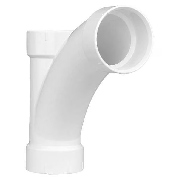 PVC Wye and 45 Degree Elbow, Hub, 3 in Pipe Size, EnjoyTool select, Mfr# 1WJW8