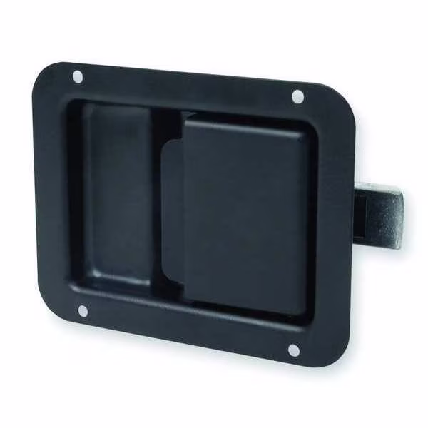 Paddle Latch, Nonlock, Black Powder Coated