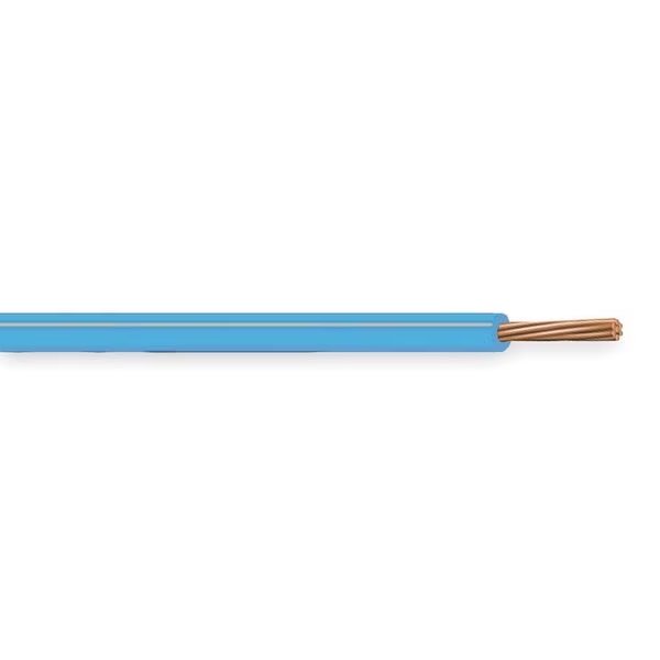 Machine Tool Wire, AWM, MTW, TEW, TFF, 14 AWG, 500 ft, Light Blue, PVC Insulation, CAROL, Mfr# 76812.R8.16