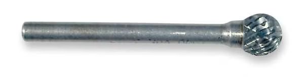 Carbide Bur, Ball, 3/16 In, WIDIA METAL REMOVAL, Mfr# M41328