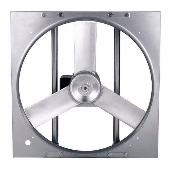 Exhaust Fan, 24 In, 208-230/460V, Dayton, Mfr#: 10D991