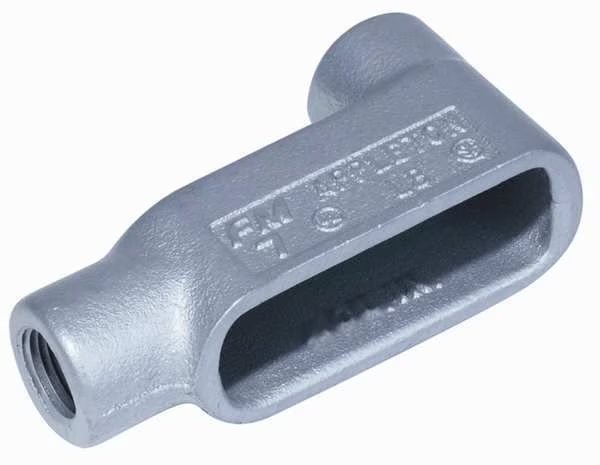 Conduit Outlet Body, Iron, 3-1/2 In., APPLETON ELECTRIC, Mfr# LB97