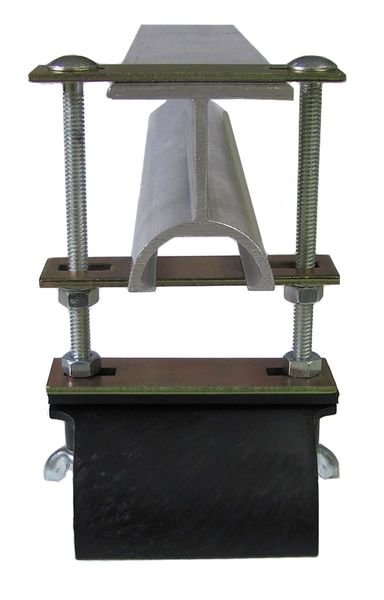 Festoon End Clamp, Flat, Single, 1.25x3.50, GLEASON REEL, Mfr# F-ICE