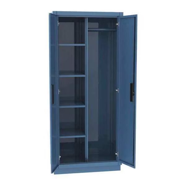 16 ga. ga. Steel Storage Cabinet, 48 in W, 84 in H, GREENE MANUFACTURING, Mfr# WC4-4884