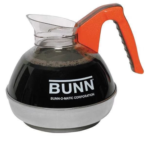 Orange 64 oz Pourover Decanter, Bunn, Mfr#: EASY POUR