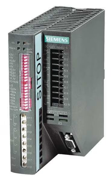UPS System, 6VA, 0 Outlets, DIN Rail, Out: 24V DC , In:24V DC, Siemens, Mfr#: 6EP1931-2DC42