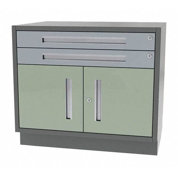 Lab Cabinet, 2 Drwr/2 Door, 36