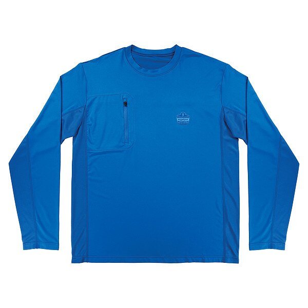 Sun Shirt, Blue, XL, CHILL-ITS BY ERGODYNE, Mfr# 6689