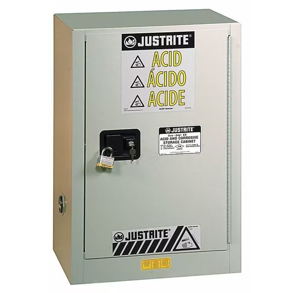 Corrosive Safety Cabinet, Manual, Standard, JUSTRITE, Mfr# 8825072