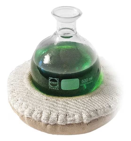 Heating Mantle, Lower Hemisphere, 120VAC, 270W, 500mL, Temps up to 842°F, Briskheat, Mfr#: HM0500-HS1