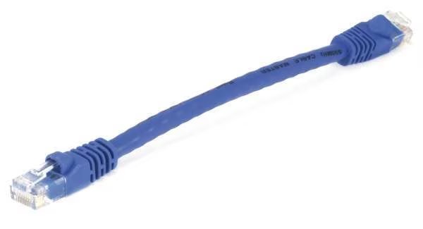 Ethernet Cable, Cat 6, Blue, 0.5 ft., MONOPRICE, Mfr# 7499